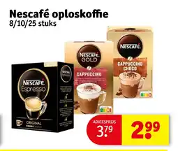 Kruidvat Nescafé oploskoffie aanbieding