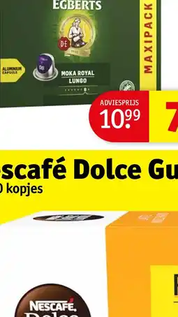 Kruidvat Douwe Egberts koffiecapsules aanbieding