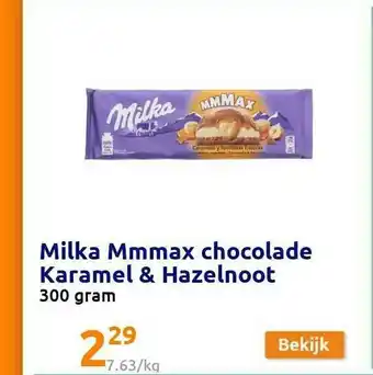 Action Milka Mmmax Chocolade aanbieding