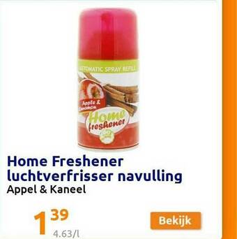 Action Home Freshener Luchtverfrisser Navulling aanbieding