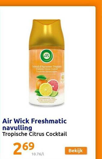Action Air Wick Freshmatic Navulling aanbieding
