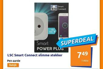 Action Lsc Smart Connect Slimme Stekker aanbieding