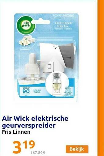 Action Air Wick Elektrische Geurverspreider aanbieding