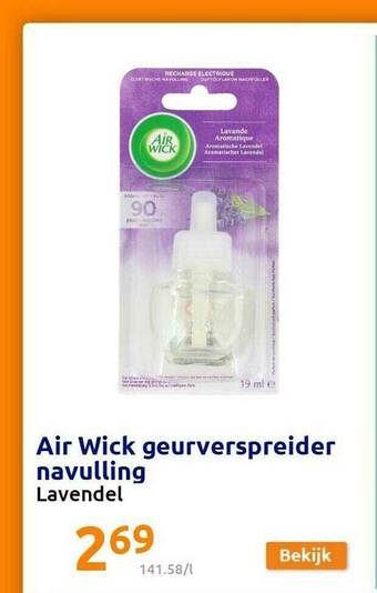Action Air Wick Geurverspreider Navulling aanbieding