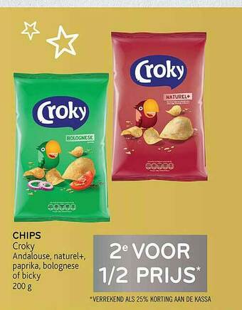 Alvo Chips Croky aanbieding