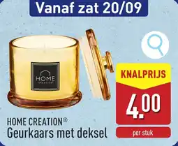 ALDI Home creation geurkaars met deksel aanbieding