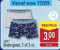 ALDI L&D Ondergoed aanbieding