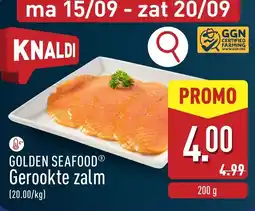 ALDI Golden seafood gerookte zalm aanbieding