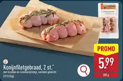ALDI Konijnfiletgebraad, aanbieding