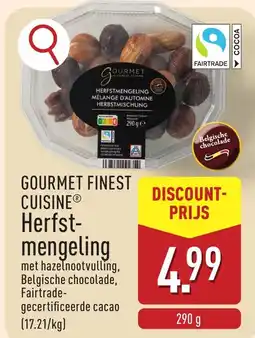 ALDI Gourmet finest cuisine herfstmengeling aanbieding
