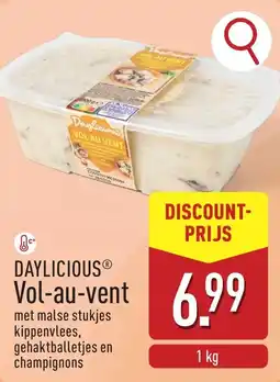 ALDI Daylicious Vol-au-vent aanbieding