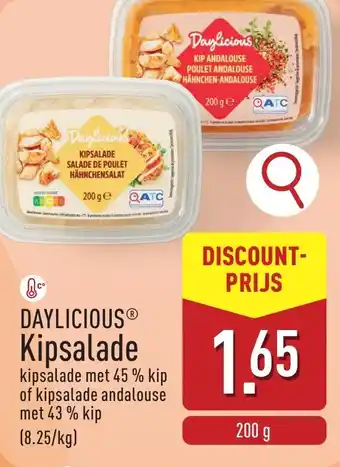 ALDI Daylicious Kipsalade aanbieding