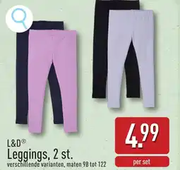 ALDI L&D Leggings, aanbieding