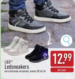 ALDI L&D Ledsneakers aanbieding