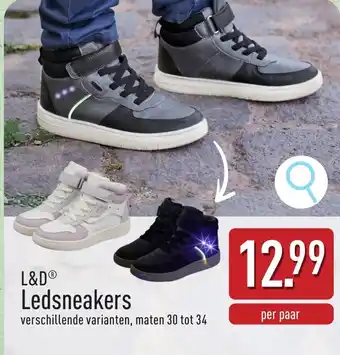ALDI L&D Ledsneakers aanbieding
