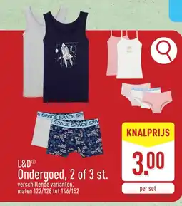 ALDI L&D Ondergoed, aanbieding