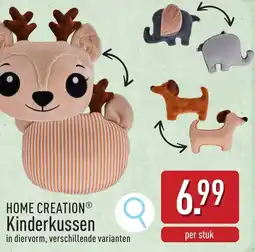 ALDI Home creation kinderkussen aanbieding