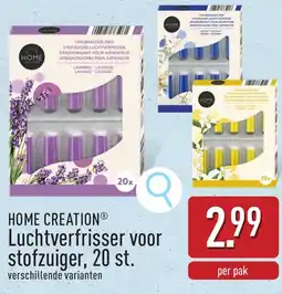 ALDI Home creation luchtverfrisser voor stofzuiger aanbieding