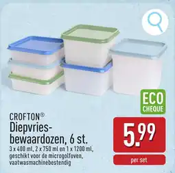 ALDI Crofton diepvries bewaardozen aanbieding