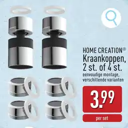 ALDI Home creation kraankoppen aanbieding