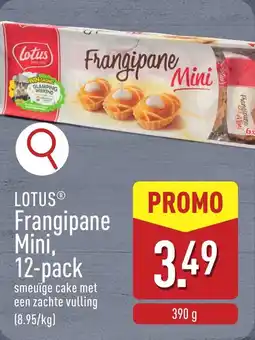 ALDI Lotus frangipane mini aanbieding