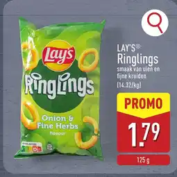 ALDI Lay's Ringlings aanbieding