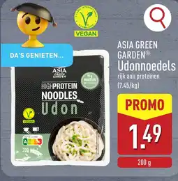 ALDI Asia green garden udonnoedels aanbieding