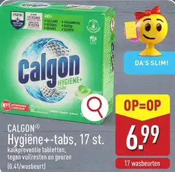 ALDI Calgon Hygiëne+-tabs, aanbieding