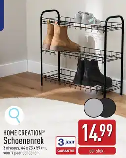 ALDI Home creation schoenenrek aanbieding