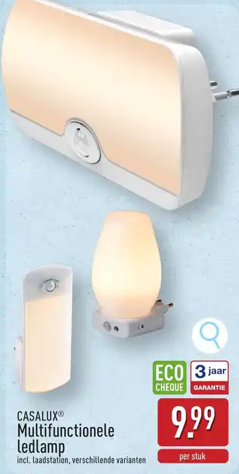 ALDI Casalux multifunctionele ledlamp aanbieding