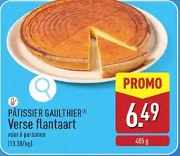 ALDI Pâtissier gaulthier verse flantaart aanbieding