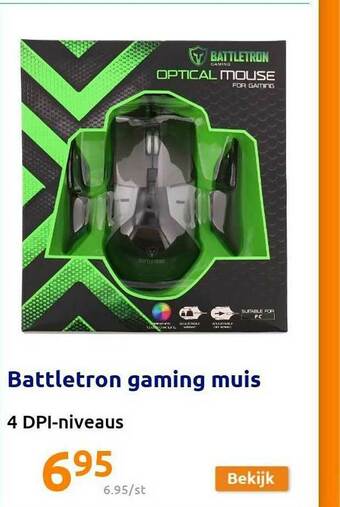 Action Battletron Gaming Muis aanbieding