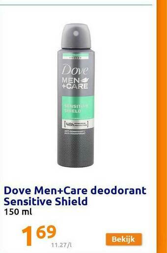 Action Dove Men Care Deodorant aanbieding