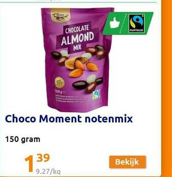 Action Choco Moment Notenmix aanbieding