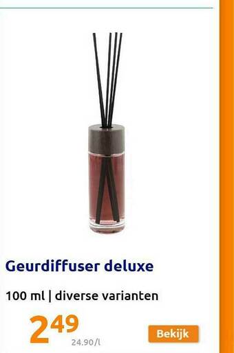 Action Geurdiffuser Deluxe aanbieding