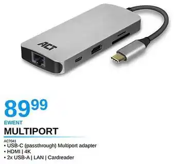 Ewent multiport ac7041