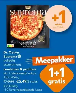 OKay Dr. Oetker Calabrese & ‘nduja Tipo 454 g aanbieding