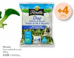 OKay Florette Duo veldsla & rucola 100 g aanbieding