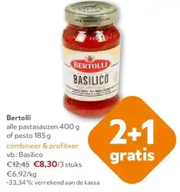 OKay Bertolli alle pastasauzen 400 g aanbieding