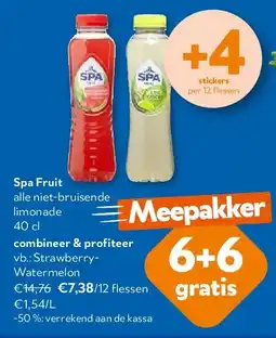 OKay Spa Fruit alle niet-bruisende limonade 40 cl aanbieding