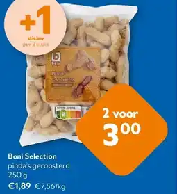 OKay Boni Selection pinda’s geroosterd 250 g aanbieding
