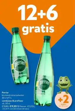 OKay Perrier bruisend mineraalwater 50 cl aanbieding
