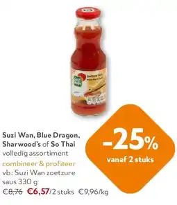 OKay Suzi Wan zoetzure saus 330 g aanbieding
