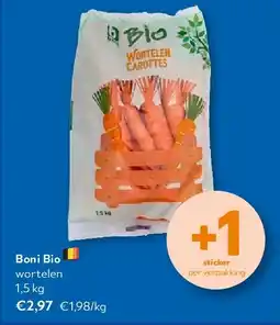 OKay Boni Bio wortelen aanbieding
