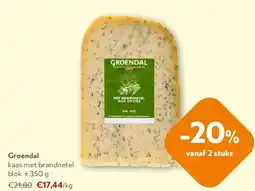 OKay Groendal kaas met brandnetel aanbieding