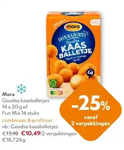 OKay Goudse kaasballetjes 14 x 20 g aanbieding