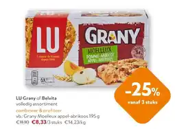 OKay Grany Moelleux appel-abrikoos 195 g aanbieding