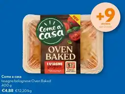 OKay Come a casa lasagne bolognese Oven Baked 400 g aanbieding