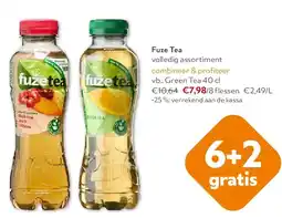 OKay Fuze Tea Green Tea 40 cl aanbieding