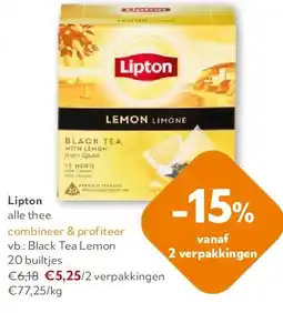 OKay Lipton alle thee aanbieding